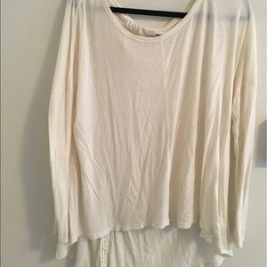 Amuse society long sleeve oversized top